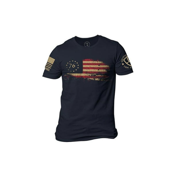 Nine Line - Nine Line Enlisted 9 76 Flag Men's T-Shirts - Walmart.com ...