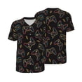 thumbnail image 6 of Rocae Colorful Game Controller for Breathable Men's Baseball T-Shirt Fashionable Casual Baseball Jersey, Moisture-wicking Sportswear Large, 6 of 9