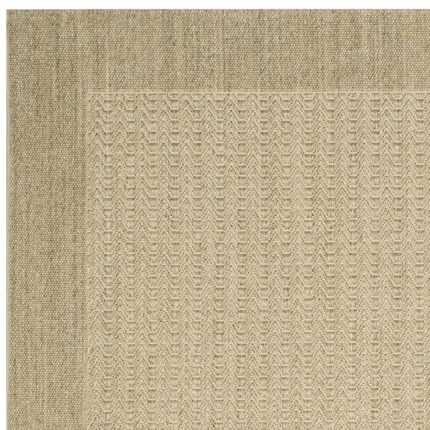 SAFAVIEH Palm Beach Adalyn Geometric Area Rug, Desert Sand, 8' x 10'