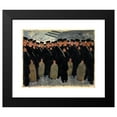 thumbnail image 2 of Thomas Cantrell Dugdale 24x20 Black Modern Framed Museum Art Print Titled - Sailors Embarking for Overseas (Between 1939 and 1946), 2 of 5