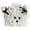 White, variant on Plush Dog Tissue Box Cover Cartoon Tissue Holder Tissue Dispenser Organizer Box Cute Plush Paper Holder Napkin Box for Car Home Office