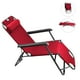 thumbnail image 1 of Silla Plegable Tipo Camastro Reclinable CJR Playa Jardin Alberca rojo, 1 of 8