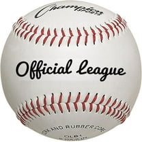 Champion Sports Leather Baseball Set: Dozen Indoor / Outdoor Genuine Leather Official League Baseballs for Practice Training or Real Game - OLB1 Pack of 12