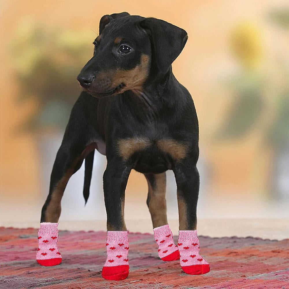 Anti slip Dog Socks For Hardwood Floors pet Paw Protection Walmart