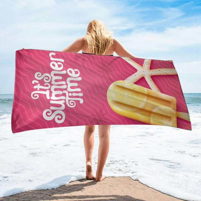NGHnuifg Beach Towels Bulk Bulk Beach Towels Clearance Black Bath Towels Hawaii Pink Towels Hair Care Walmart