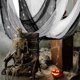 thumbnail image 3 of 5 PCS Halloween Creepy Cloth,Scary Spooky Cloth Creepy Gauze-30 x 72inch Freaky Loose Weave Creepy Cloth Fabric Scary Spooky (3 Black + 2 White), 3 of 4