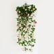thumbnail image 4 of Flor simulada Flor artificial Planta colgante Rosa Planta colgante de pared Planta colgante de pared para sala de estar interior, 4 of 4