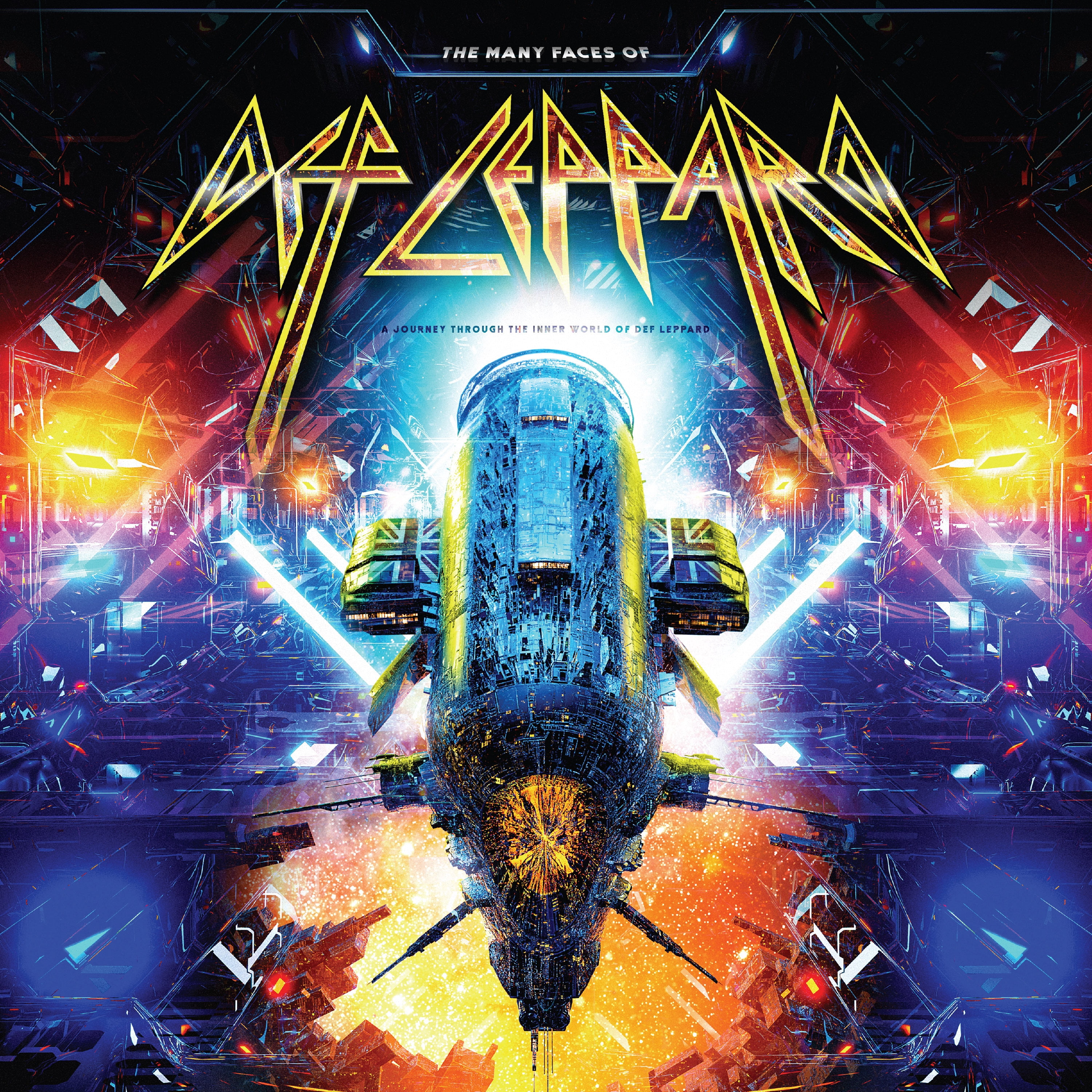 Many Faces of Def Leppard / Var - Orange & Blue - The Many Faces Of Def Leppard / Various - Orange & Blue Vinyl - Music & Performance