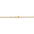 thumbnail image 4 of 14k Yellow Gold 24 Inch 1.6mm Round Snake Chain Necklace Pendant Charm, 4 of 9