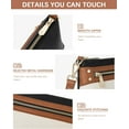 thumbnail image 5 of Small Purses for Women Crossbody Bags Leather Wristlet Purses Envelope Clutch Purse, 5 of 7