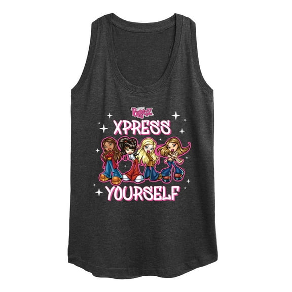 Bratz - Xpress Yourself - Girl Power - Women's Racerback Tank Top