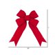 thumbnail image 3 of Lazo Navideño Vickerman de Terciopelo Rojo 24x30 cm para Exteriores, 3 of 4