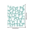 thumbnail image 2 of Uxgjfwu Halloween Ghost Throw Blanket 30x40 Inch Soft Plush Fleece Blanket for Couch Sofa Bed Office Nap Seasonal Decor, 2 of 4