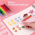 thumbnail image 5 of Rotulador de acuarela eléctrico para niños, pincel de color pintado a mano, lavable, juego de bolígrafos de inyección de tinta eléctricos de 12 colores, 5 of 5