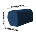 thumbnail image 3 of JWshufel Elastic Sofa Armrest Protective Pack Non Slip Plaid Pattern Universal Suit for All Seasons Easy to Clean and Long Lasting Polyester for Home Hotel Office Use, 3 of 5