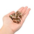 thumbnail image 4 of Unique Bargains 5/16-18 x 20mm Threaded Inserts Nuts, 100 Pack Wood Insert Nuts with Hex Wrench, 4 of 5