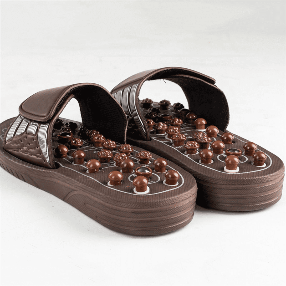 4x Acupressure Foot Massager Massage Slippers Shoes Reflexology Sandals Relief Plantar Fasciitis Arthritis M