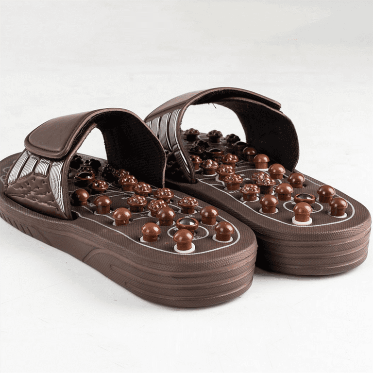 4x Acupressure Foot Massager Massage Slippers Shoes Reflexology Sandals  Relief Plantar Fasciitis Arthritis XL - Walmart.com