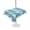 Light Blue, White, Beige, variant on Outdoor Tablecloth with Umbrella Hole for Patio/Picnic/Party/Camping, Blue Football Waterproof Table Cloth Rectangle Table Cover Washable, Soccer Vintage Wooden Watercolor (60"x 120")