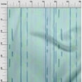 thumbnail image 3 of oneOone Cotton Flex Light Blue Fabric Geometric Abstract Petal Craft Projects Decor Fabric Printed By The Yard 40 Inch Wide, 3 of 4