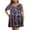 Flower55, variant on VEPKUL Women's Plus Size Dresses Casual A Line Flowy Swing Loose Dress with Pockets Flower55_3X