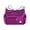 Purple, variant on Tanyzvel Multi Zip Water Resistant Crossbody Bag, Women Adjustable Nylon Purse for Grocery Walking Daily Errands