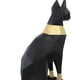 thumbnail image 5 of Gato egipcio 3D estereoscópico de papel, modelo DIY, decoración moldeada a mano, adornos, juguetes, origami geométrico tridimensional, negro (papel iridiscente negro y dorado), 5 of 7