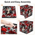 thumbnail image 4 of LOVE Foldable Cube Organizer with Handle, 10.8"x10.5"x10.6", Large Capacity Storage Box and Organizer Bins, 4 of 6