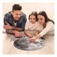 thumbnail image 4 of 1000-piece round puzzle, placement game puzzle, rainbow puzzle, adult puzzle, creative adult puzzle, educational puzzle (moon), 4 of 5