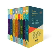 Peter F. Drucker Boxed Set  8 Books   The Drucker Library   Paperback  164782026X 9781647820268 Peter F. Drucker
