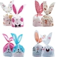 thumbnail image 5 of 10/50 piezas/lote de lindas bolsas de orejas de conejo, bolsas de plástico para galletas y bolsas de regalo para dulces, paquetes para hornear galletas, bocadillos y suministros para fiestas de evento, 5 of 5