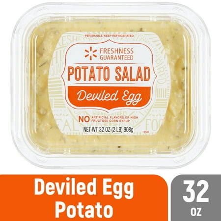 Freshness Guaranteed Premium Ready-to-Serve Deviled Egg Potato Salad Family Tub, 32 oz (Refrigerated)