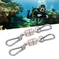 thumbnail image 6 of MagConnect, Quick Release Keychain Stainless Steel Lightweight Simple To Use 2Pcs  For Heavy Duty, 6 of 8