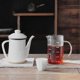 thumbnail image 3 of 1.1L High-Grade Enamel Coffee Pot Pour over Milk Water Jug Pitcher Teapot Kettle for Gas Stove and I, 3 of 5