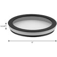 thumbnail image 3 of Cylinder Lens Collection Black 6-Inch Round Cylinder Cover, 3 of 3