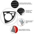 thumbnail image 5 of 2Pcs Gear Panel Cover Sticker Shift Gearbox Carbon Fiber Trim Fit for Prius 20122015 LHD, 5 of 5