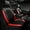 Black Red, variant on Leather Seat Covers, Automotive Sport Car Seat Cover Super 5mm Composite Sponge Inside, Airbag Compatible Universal Fits Most Cars, SUVs, Trucks and Vans (Full Set,Black & Gray)