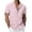 Pink, variant on Button Up Short Sleeve Shirts for Men Summer Casual Plaid Shirt Plus Size Vacation Beach Shirts Pink XL