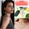 thumbnail image 6 of 1 box 36pcs 6 styles Luminous Translucent Resin Pendants with Platinum Tone Iron Loops Cartoon Pig Charm Glow in Dark Pink 21.5~24.5x15.5~22x13~17.5mm Hole: 2mm 6pcs/style, 6 of 6