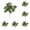 A, variant on Artificial Shrubs Plastic Plants Fake Bushes Leaves Faux Turtle Leaf Fake Monstera Tropical Large Tree Leaves Outdoor Artificial Plants for Home Garden Verandah Office Table Centerpieces Decor