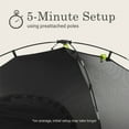 thumbnail image 4 of Coleman 4-Person Dark Room Stardome Camping Tent, 4 of 7