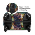thumbnail image 4 of Disketp Sea World Elastic Travel Luggage Cover Travel Suitcase Protective Cover For Trunk Case Apply To 18''-32'' Suitcase Cover-X-Large, 4 of 9