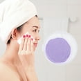 thumbnail image 3 of Unique Bargains 20 Pcs Flower Shape Compressed Sponge Facial Cleanser Skin Purple, 3 of 5