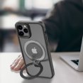 thumbnail image 4 of MagSafe Compatible Shade Series Hybrid Case with Kickstand Ring Holder for iPhone 12 Pro Max - Black, 4 of 7