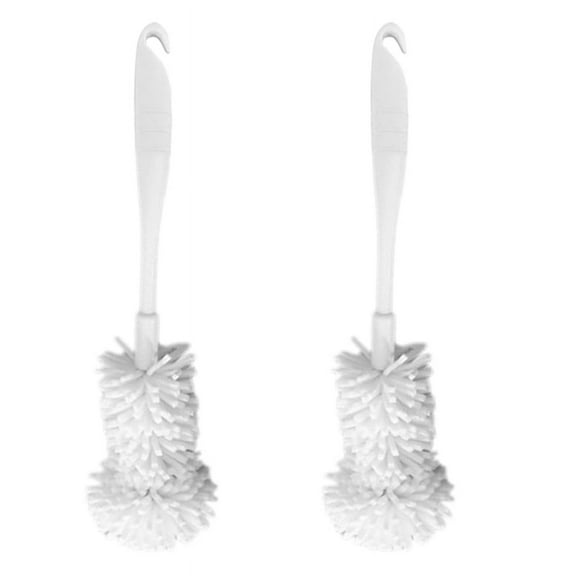2X Sponge Brush Short Handle Cup Scrubber Cleaner Kitchen Cleaning Tool Bottle