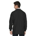 thumbnail image 5 of Landau Essentials Relaxed Fit 5-Pocket Snap-Front Scrub Jacket for Men 7551, 5 of 9