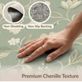 thumbnail image 6 of ODIKA 4'x6' Green Sage Floral Elegance with Vintage Washable Area Rug Intricate Botanical Patterns Inspired by Nature for Dorm Room, Small Living Stain Resistant Low Profile, Easy Care, 6 of 7