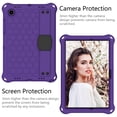 thumbnail image 5 of Allytech Silicone Case for Samsung Galaxy Tab A8 10.5" 2022[Model: SM-X200/X205/X207, Kidsproof Hand Strap Stand Adjustable Shoulder Strap Shockproof EVA Shell Case for Galaxy Tab A8 2022, Purple, 5 of 6