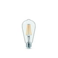 thumbnail image 4 of Philips LED 60W ST19 Candle Vintage Light Bulb, Clear Daylight, Dimmable, E26 Medium Base (1-Pack), 4 of 5