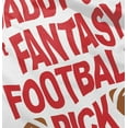 thumbnail image 5 of Daddy's Fantasy Football Pick Sports Toddler Boy Girl T Shirt Infant Toddler Brisco Brands 3T, 5 of 6